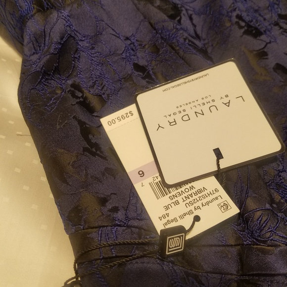 NWT Laundry by Shelli Segal High Low Dress/Gown - Picture 5 of 6